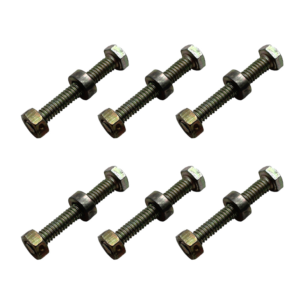 Qty 6: Shear Pin with Nut & Spacer Fits AYP Replaces 9524MA