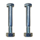 Qty 2: Shear Pins with Nut, 1-3/4" x 1/4" Fits John Deere Replaces AM123342