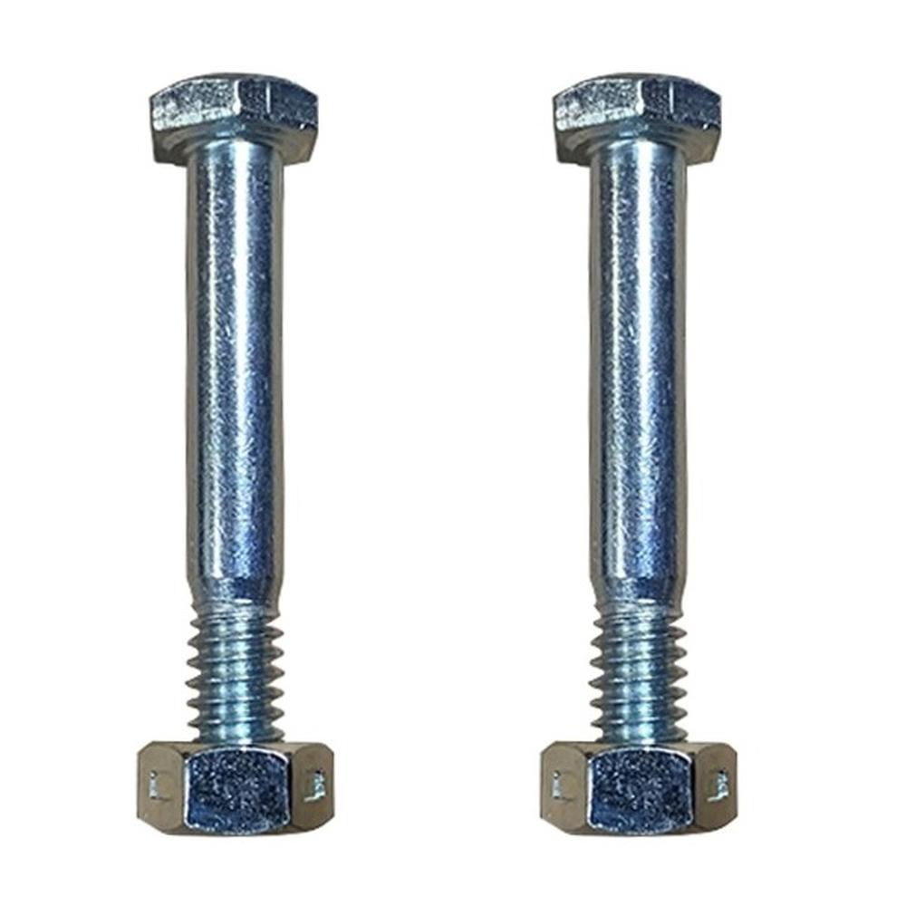 Qty 2: Shear Pins with Nut, 1-3/4" x 1/4" Fits Homelite Replaces 342449