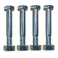 Qty 4: Shear Pins with Nut Fits Ariens Replaces 05907100