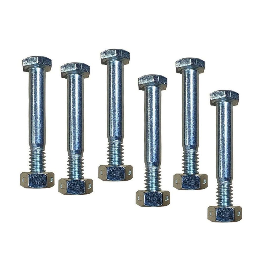 Qty 6: Shear Pins with Nut Fits Ariens Replaces 05907100
