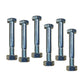 (Pack of 6) Shear Pin Bolt & Nut for Ariens Compact, Sno-Tek, Sno-Thro 20" 24"