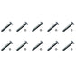10 Pack Shear Pins and Nuts fits Ariens 532005 53200500 05907100 532-005