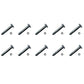 10PK 918 Rotary Shear Pins & Nuts Compatible With Ariens 532005, 53200500