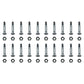 Qty 20: 1-9/16" x 1/4" Shear Pin with Nut Fits Ariens Replaces 05907100