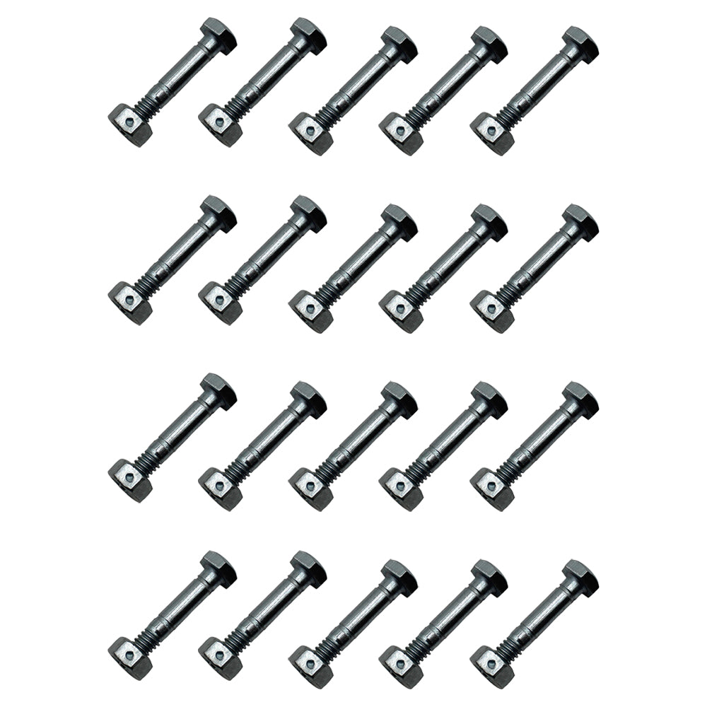 Qty 20: 1-9/16" x 1/4" Shear Pin with Nut Fits John Deere Replaces A122156