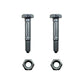 Qty 2: 1-9/16" x 1/4" Shear Pin with Nut Fits Ariens Replaces 05907100