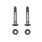 2 Pack Shear Pins Lock Nuts fits Ariens 532005 53200500 Fits John Deere AM123342