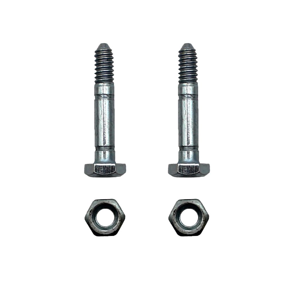 2 Pack Shear Pins Lock Nuts fits Ariens 532005 53200500 Fits John Deere AM123342