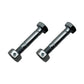 2 Pack Shear Pins Lock Nuts fits Ariens 532005 53200500 Fits John Deere AM123342