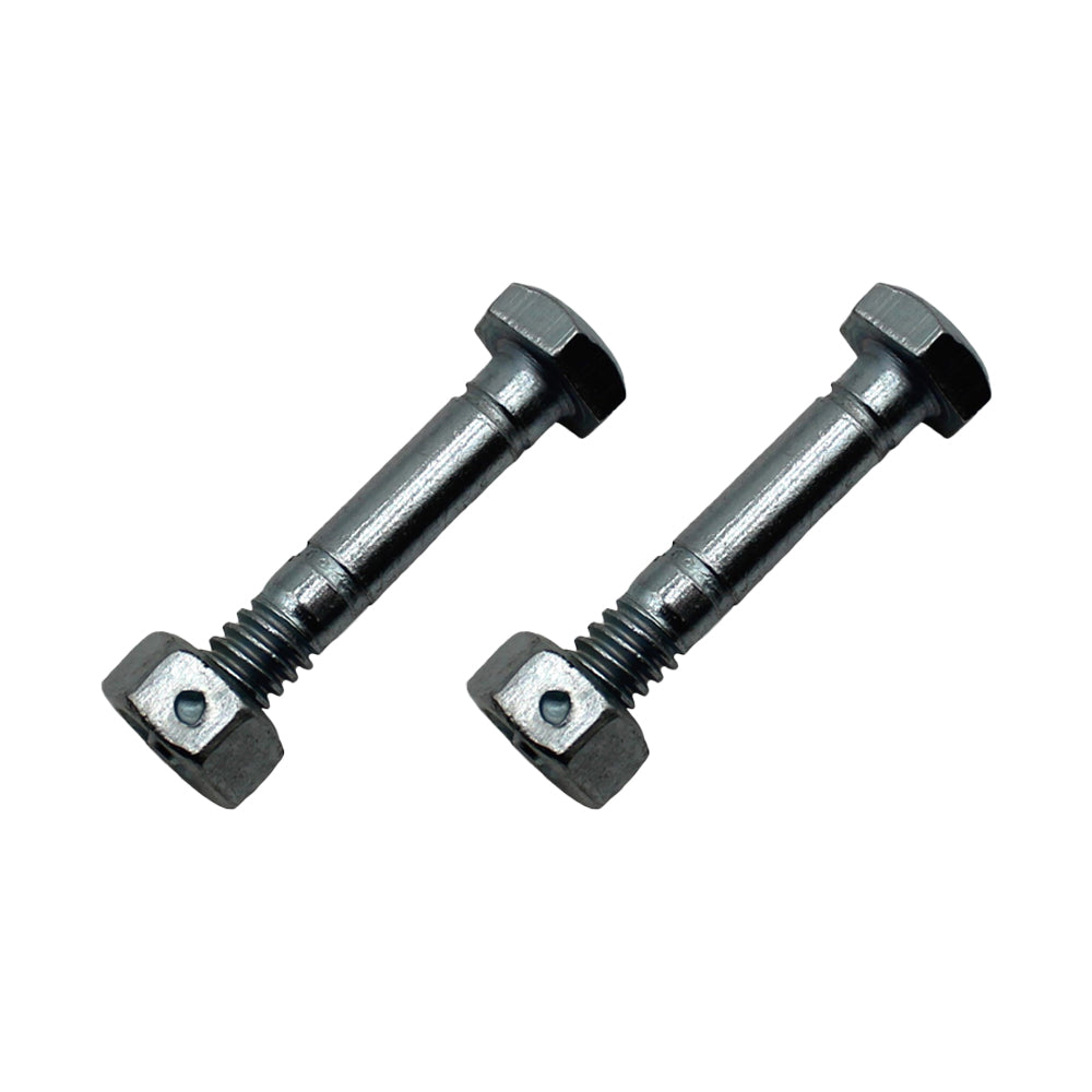 2 Pack Shear Pins Lock Nuts fits Ariens 532005 53200500 Fits John Deere AM123342