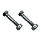 2 Pack Shear Pins Lock Nuts fits Ariens 532005 53200500 Fits John Deere AM123342