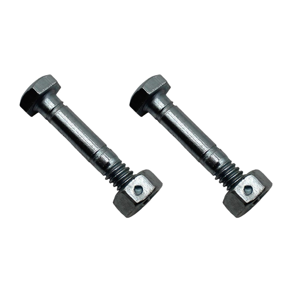 2 Pack Shear Pins Lock Nuts fits Ariens 532005 53200500 Fits John Deere AM123342