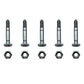 Qty 5: 1-9/16" x 1/4" Shear Pin with Nut
 Fits Ariens Replaces 05907100