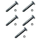Qty 5: 1-9/16" x 1/4" Shear Pin with Nut
 Fits John Deere Replaces A122156