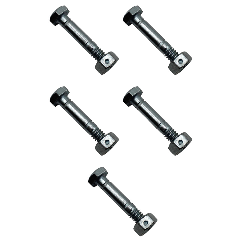 Qty 5: 1-9/16" x 1/4" Shear Pin with Nut
 Fits John Deere Replaces A122156