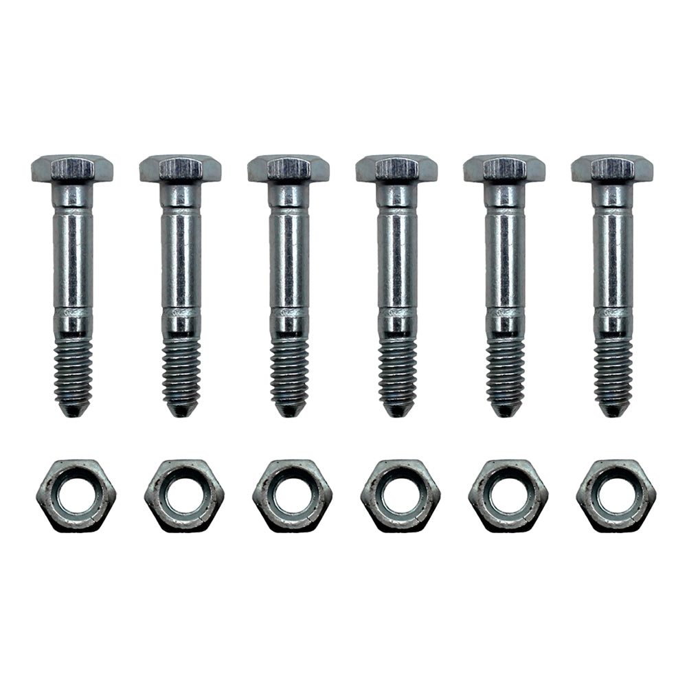 Qty 6: 1-9/16" x 1/4" Shear Pin with Nut Fits John Deere Replaces A122156