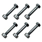 Qty 6: 1-9/16" x 1/4" Shear Pin with Nut Fits John Deere Replaces A122156