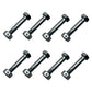 (8 Pack) Shear Pin & Nut Fits John Deere 524D 724D A122156 Fits Ariens 05907100