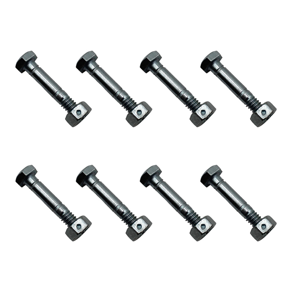 (8) Shear Pin w/ Nut 1-9/16"x1/4" Fits John Deere 524D 724D 826D 1332DDE