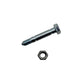 Shear Pin with Nut, 2-1/8" x 5/16" Fits Prime Line Replaces 7-04369
