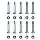 Qty 10: 2-1/8" x 5/16" Shear Pin with Nut Fits Ariens Replaces 51001500