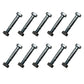(Pack of 10) Shear Pin Bolt, Nut fits Ariens 51001500, 510015, 01019500, 10195
