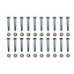 (20) Shear Pins & Bolts Fits John Deere 828D 924DE 1032D Snowthrowers Snowblower