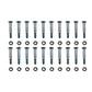 Qty 20: 2-1/8" x 5/16" Shear Pin with Nut Fits Prime Line Replaces 7-04369