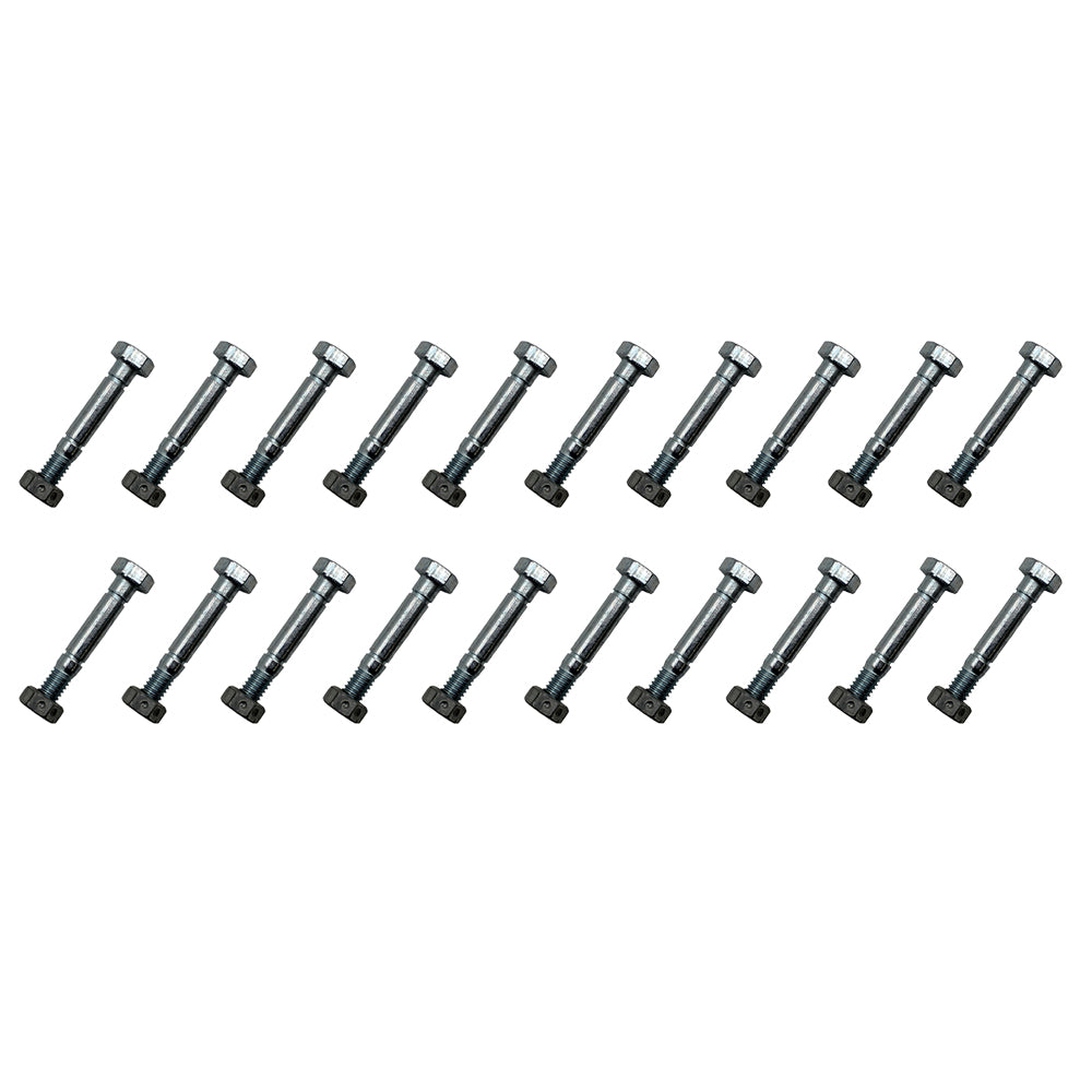 Qty 20: 2-1/8" x 5/16" Shear Pin with Nut Fits Snapper Replaces 13865