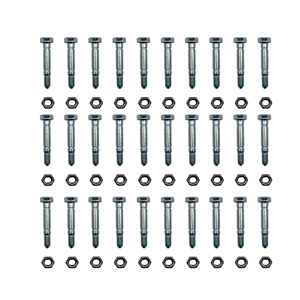 Qty 30: 2-1/8" x 5/16" Shear Pin with Nut Fits Prime Line Replaces 7-04369
