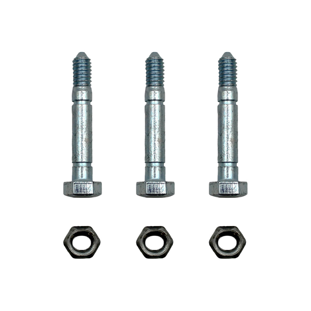 Qty 3: 2-1/8" x 5/16" Shear Pin with Nut Fits Toro Replaces 3285-11