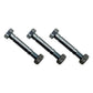 Qty 3: 2-1/8" x 5/16" Shear Pin with Nut Fits Toro Replaces 3285-11