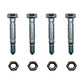 Qty 4: Shear Pin with Nut Fits Ariens Replaces 51001500