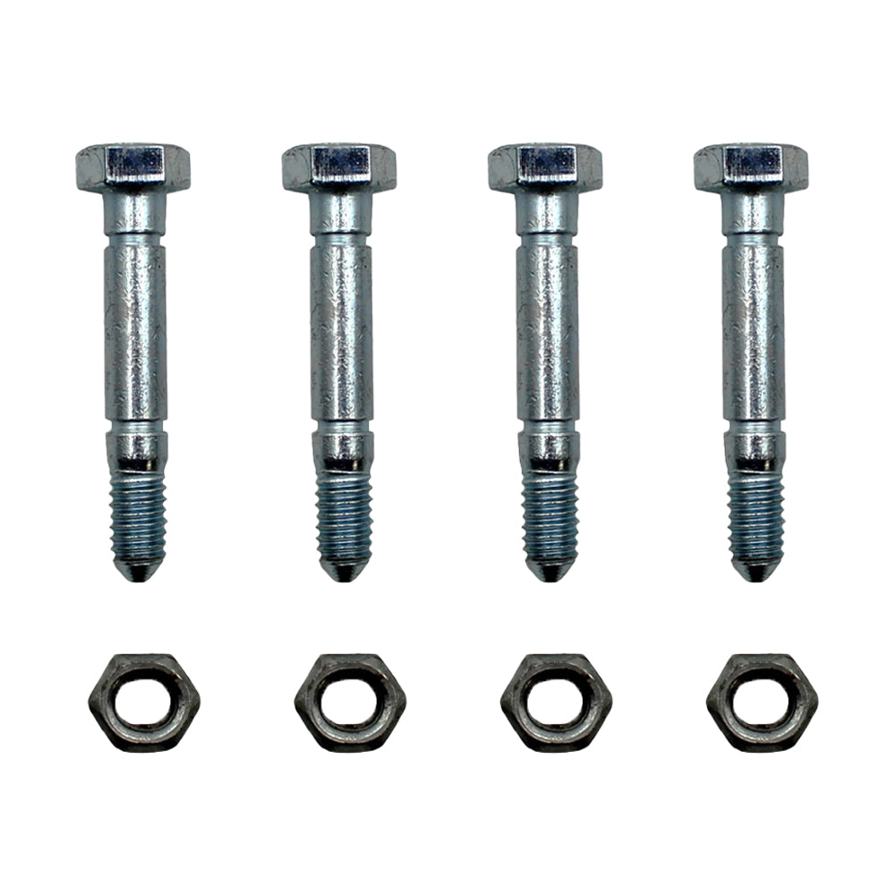 Qty 4: Shear Pin with Nut Fits Toro Replaces 3285-11