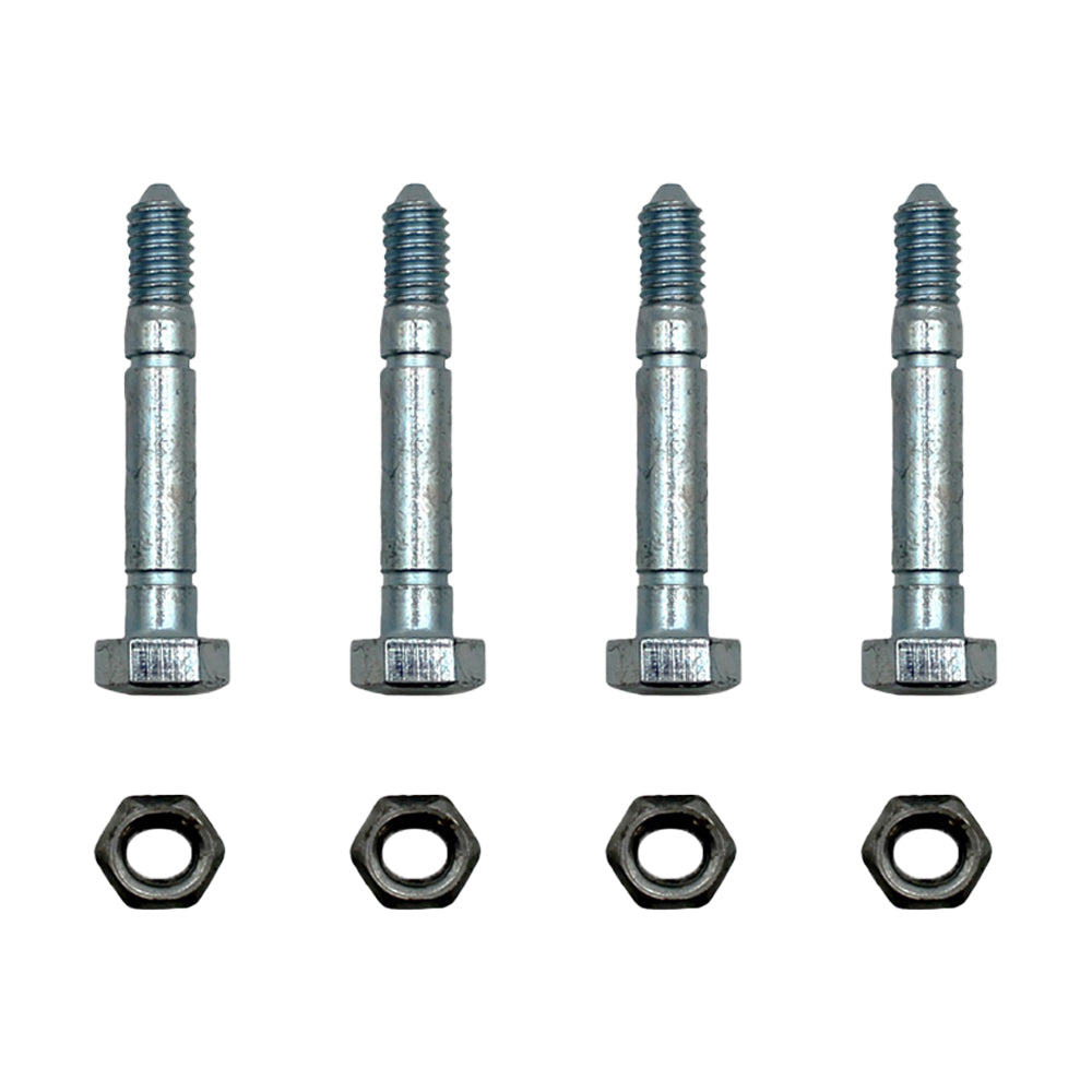 Qty 4: Shear Pin with Nut Fits Snapper Replaces 13865