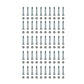 Qty 50: Shear Pin with Nut, 2-1/8" x 5/16" Fits Toro Replaces 3285-11