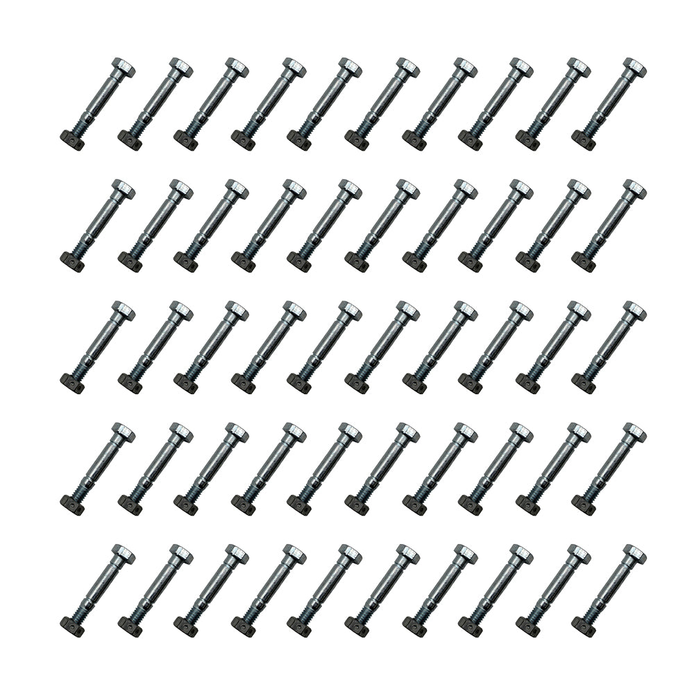 Qty 50: Shear Pin with Nut, 2-1/8" x 5/16" Fits Ariens Replaces 51001500