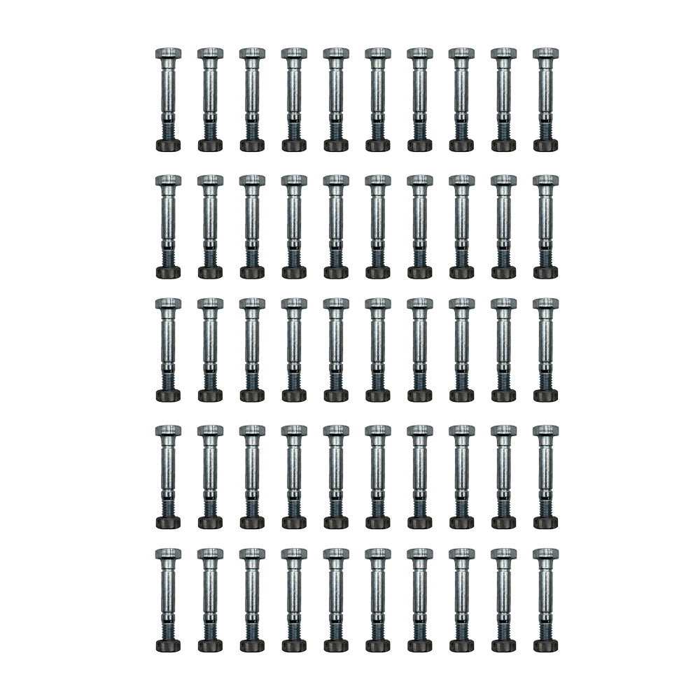 Qty 50: Shear Pin with Nut, 2-1/8" x 5/16" Fits Toro Replaces 3285-11