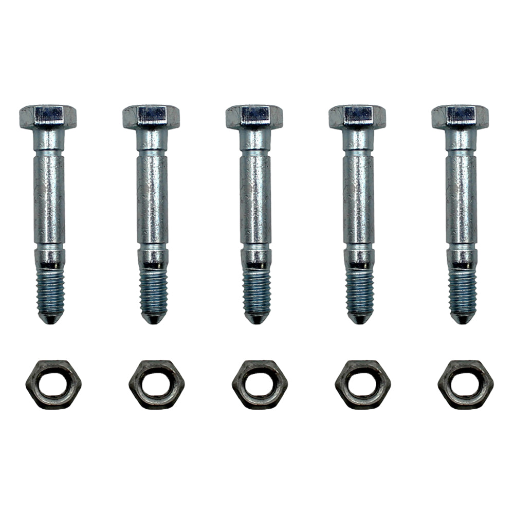 Qty 5: 2-1/8" x 5/16" Shear Pin with Nut Fits Snapper Replaces 13865