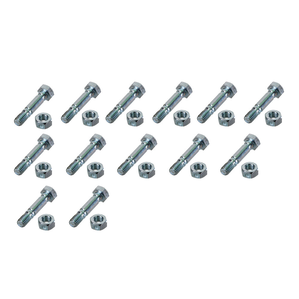 Qty 12: 1-1/2" x 5/16" Shear Pin with Nut Fits Craftsman Replaces 88289