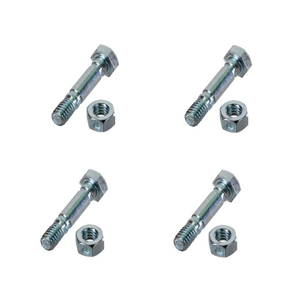 (4) Shear Pin with Bolts Fits Cub Cadet fits MTD Two-stage Snowblowers 710-0890A