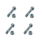 Five Fits MTD Shear Pins with Nuts 710-0890 Snow Blowers