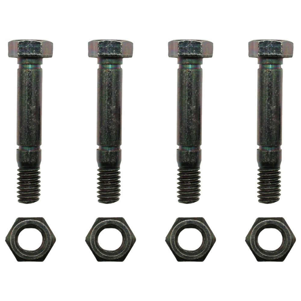 Qty 4: 2" x 5/16" Shear Pin with Nut Fits Stiga Replaces 1812-9004-01