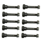 (10) SHEAR PINS & BOLTS Fits Honda 90102-732-010, 90114-SA0-000 Push Snowblowers