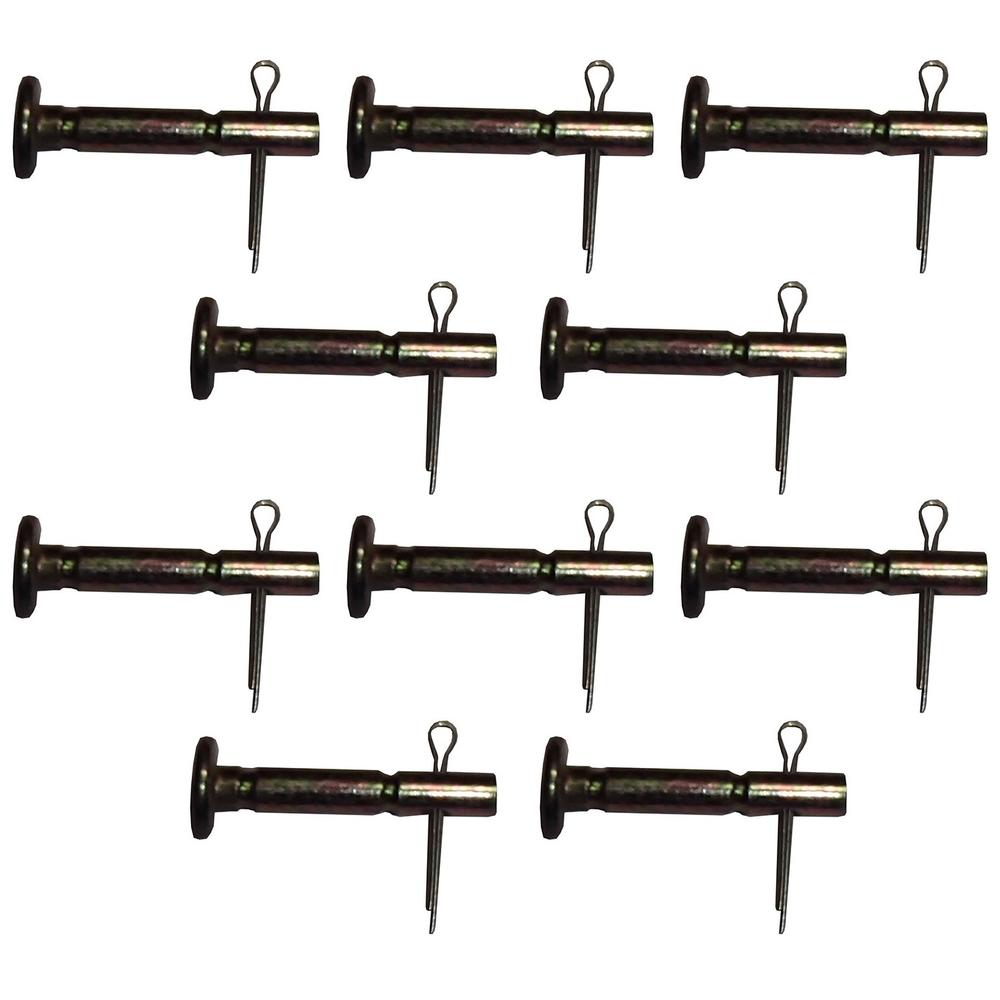 Set of 10 Shear Pins & Cotter Pins fits MTD 738-04124A