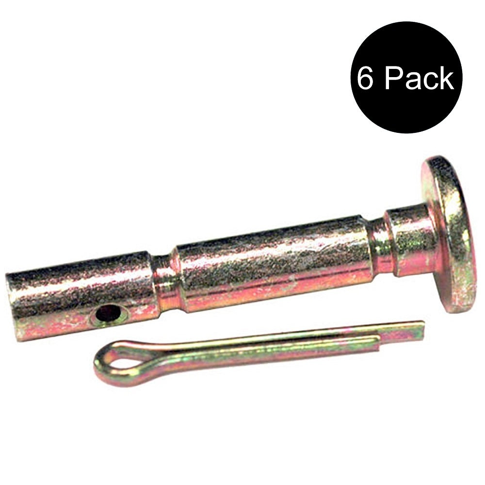 6 Snow Blower Shear Pins & Cotter Pins Fits MTD 31A-3BAD700 thru 31AS6LEG752