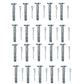 (20) New Shear Pins w/ Cotter Pins 1-5/8" X 1/4" fits Various Applications