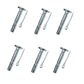 Qty 6: Shear Pins with Cotter Pin, 1-5/8" x 1/4" Fits MTD Replaces 714-04040