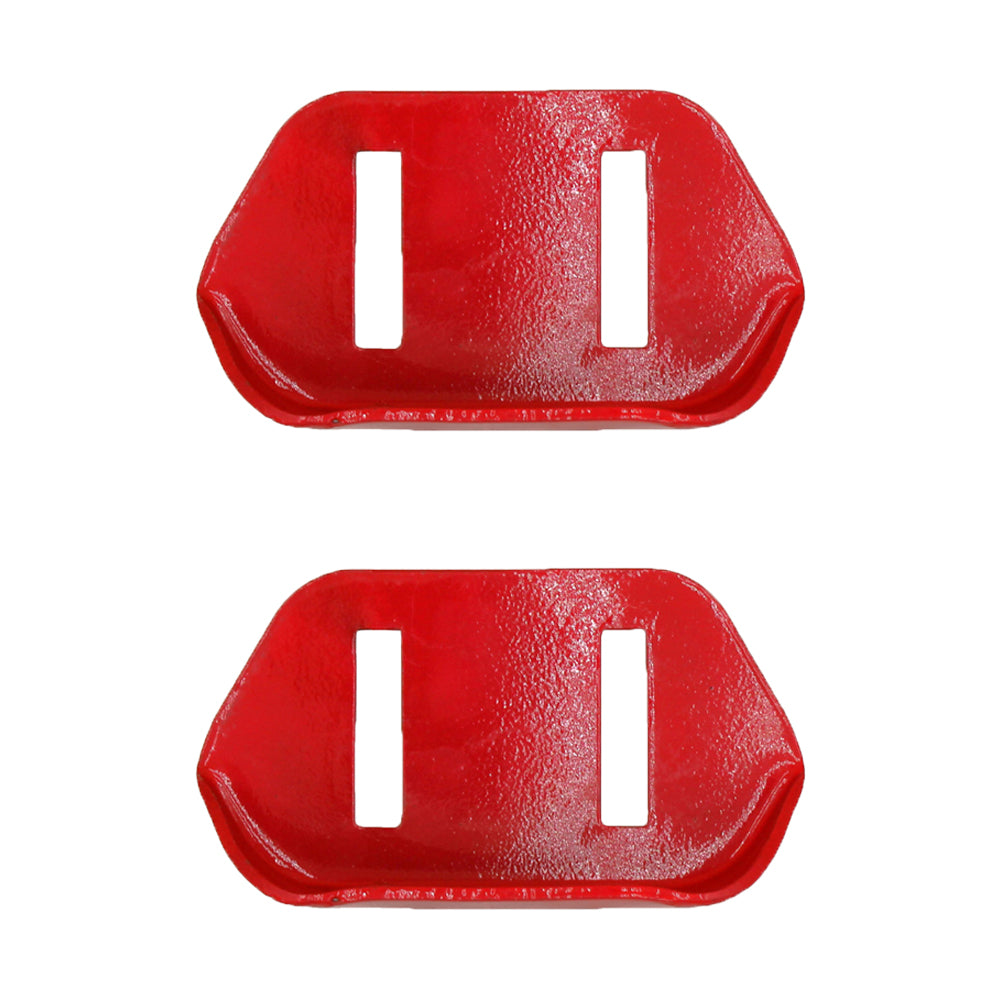 Qty 2: Skid Shoe (Red)
 Fits Toro Replaces 40-8160